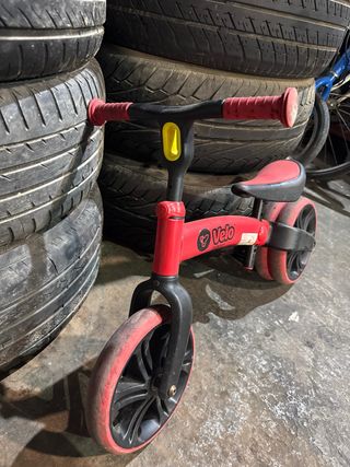 Bicicleta infantil Velo roja