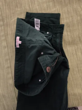 Pantalón pana verde Lloyds Talla M