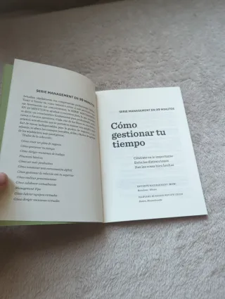 Cómo gestionar tu tiempo. Serie Management en 2...