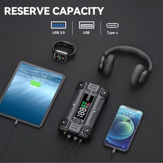 ARRANCADOR BOOSTER BATERIA COCHE 8000A