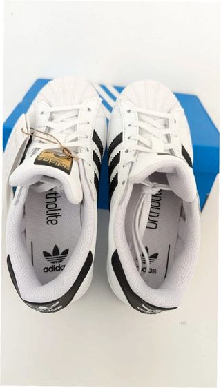 Adidas Superstar Talla 36 Blancas Negras
