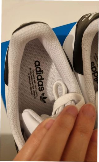 Adidas Superstar Blancas Negras Talla 39