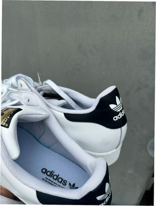 Adidas Superstar Blancas Negras Talla 42