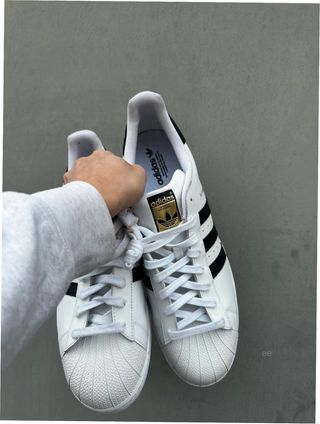 Adidas Superstar Blancas Negras Talla 42