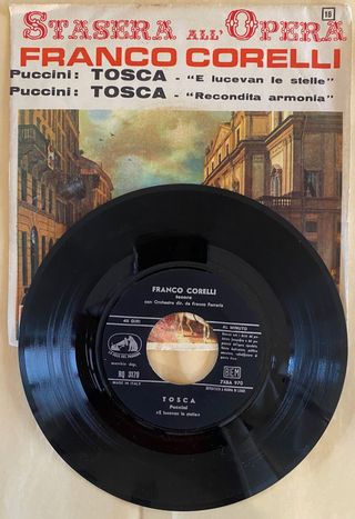 Franco Corelli - Tosca (45 Giri)