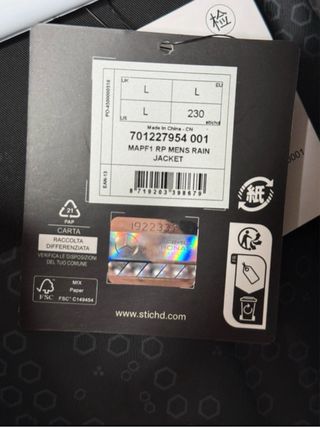 Chaqueta Mercedes-AMG F1 Oficial 2024