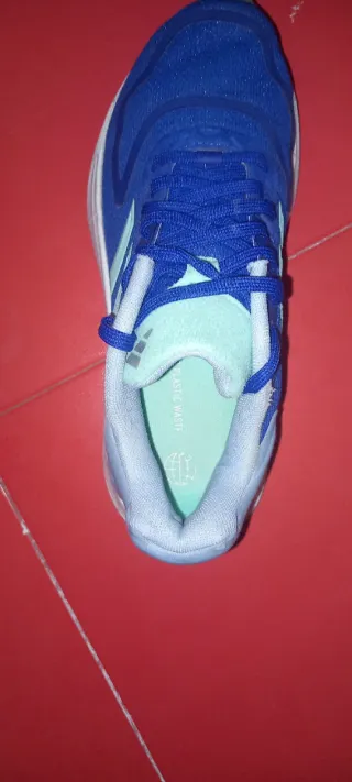 Zapatillas Adidas Azul y Turquesa