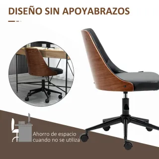 Silla de Oficina Giratoria Ajustable