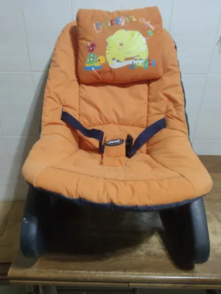 Hamaca bebé Jane naranja