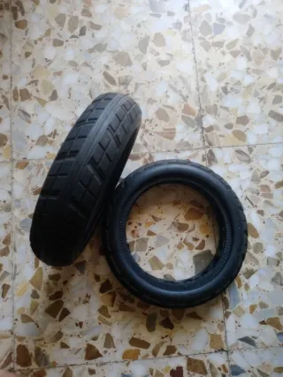 Montaje rueda patinete macizas o camara