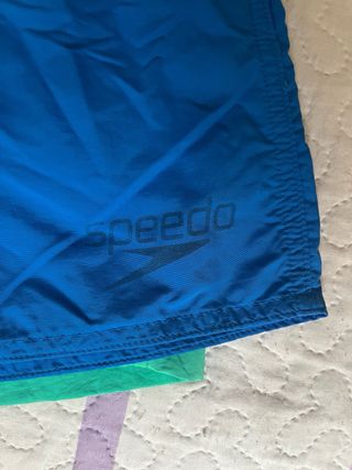 2 Bañadores Speedo Talla M Verde y azul