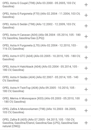 Compresor A/A Opel