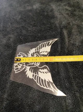 Pegatina Águila Plateada