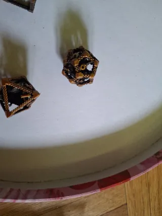 Dados de rol color amarillo