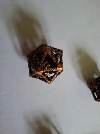 Dados de rol color amarillo