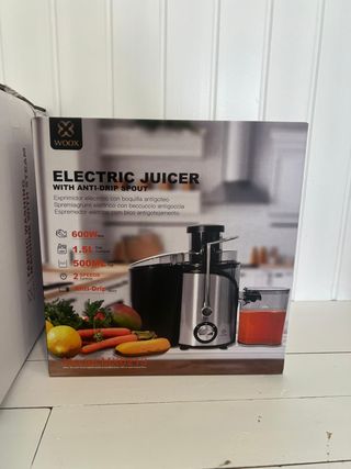 Exprimidor Eléctrico WOOX Anti-Goteo 600W