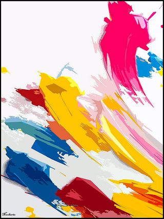 Cuadro Abstracto Moderno: 1