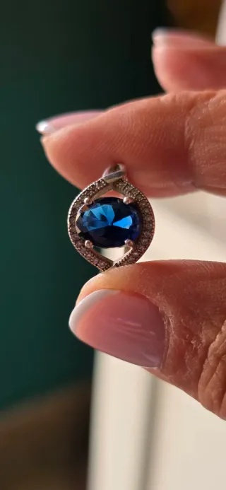 Anillo vintage tipo compromiso