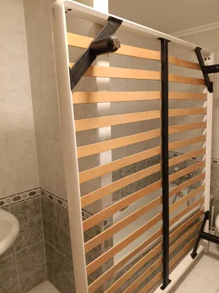 Somier 135 cm con patas