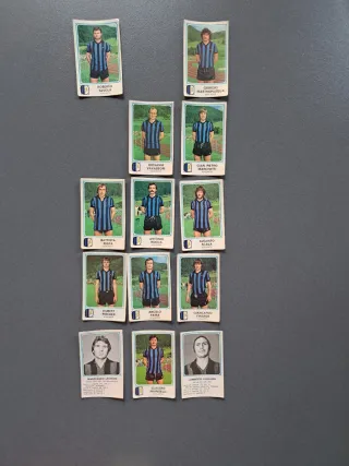 Figurine Panini Atalanta 1978-79 + vecchie glorie