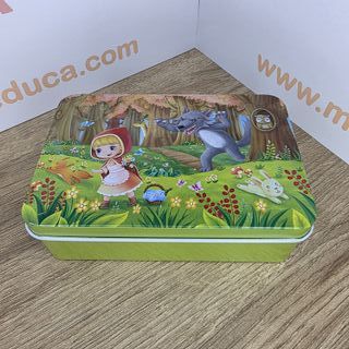 Puzzle de madera Caperucita Roja y Lobo