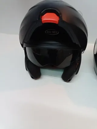 casco de moto ZG-MS negro