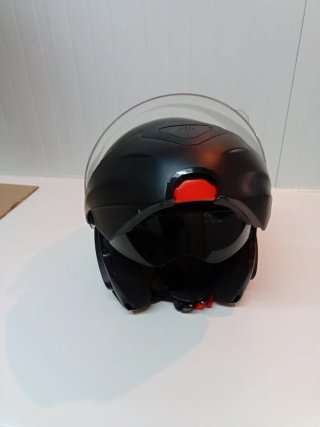 casco de moto ZG-MS negro