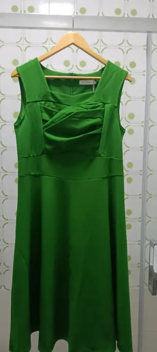 Vestido de verano verde
