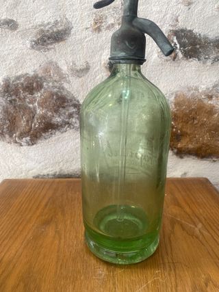 Sifón antiguo La Tropical