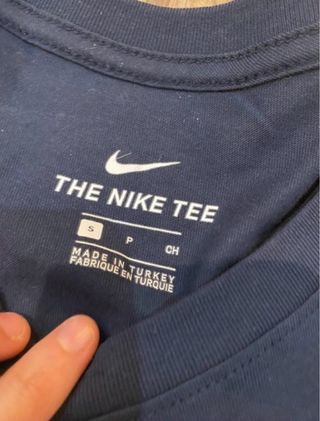 Camiseta Nike Azul Marino Talla S