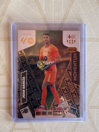 Carta Panini Momentum Joan Garcia FCB