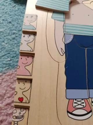 Puzzle My Body Beleduc niño