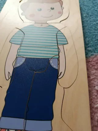 Puzzle My Body Beleduc niño