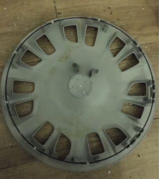 Tapacubos Opel plateado