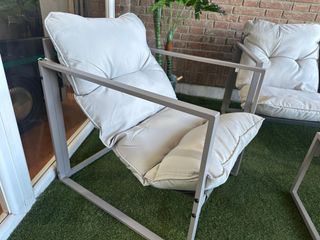 Conjunto de terraza gris