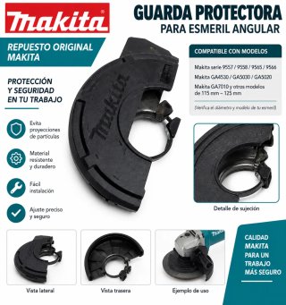 Protector disco Makita 115mm 4-1/2