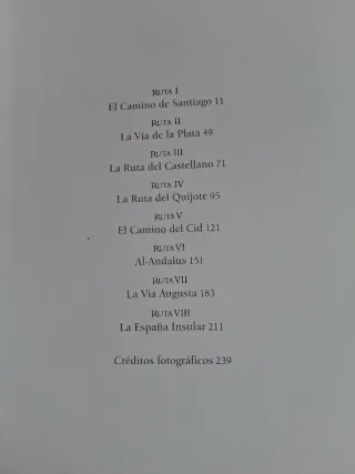 España y sus caminos.