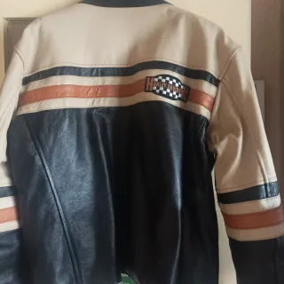 Chaqueta Biker tipo Harley Davidson Cuero