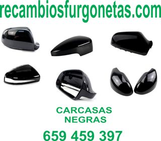 Carcasas Espejo Retrovisor Negras