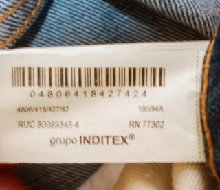 Bermuda vaquera Zara hombre