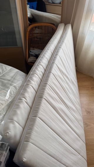 Estructura Cama Individual/Doble Negra