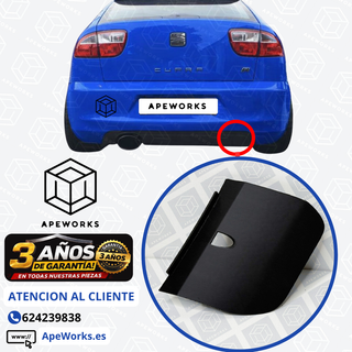 Tapa Paragolpes Trasero Seat Leon Mk1 Cupra