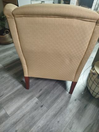 Sillón Orejero 1 Plaza Amarillo