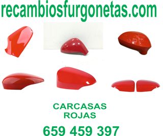 Carcasas Espejo Retrovisor Rojas