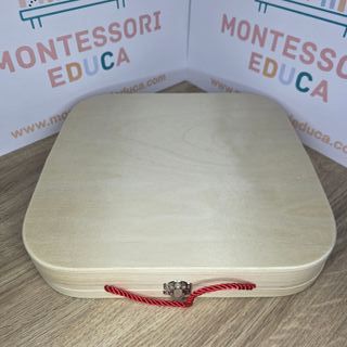 Maletín de herramientas de madera para niños