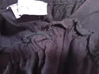 Vestido Bershka Negro Tirantes Largo