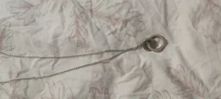 Collar Pandora Círculos Entrelazados Dos Tonos