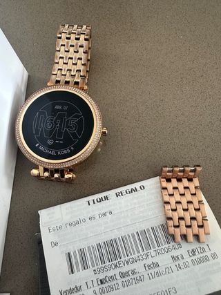 Reloj Michael Kors Darci GEN 5E Oro Rosa