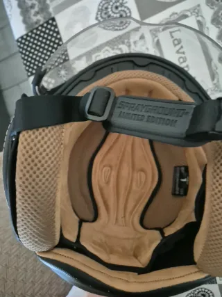 Casco Jet Sprayground a scacchi