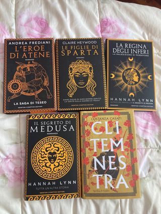 Lotto 7 libri retelling mitologia greca